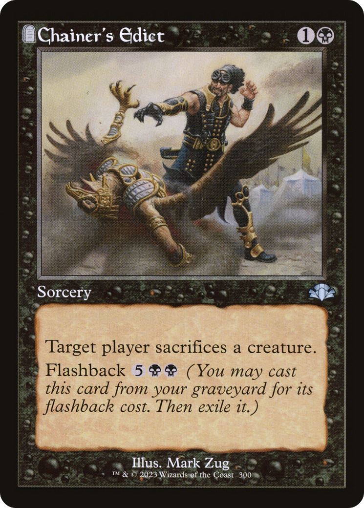 Chainer's Edict (Retro) [Dominaria Remastered] Foil