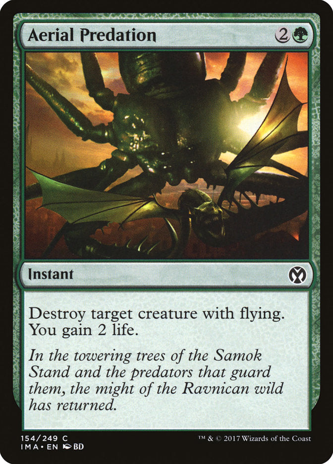 Aerial Predation [Iconic Masters] Foil