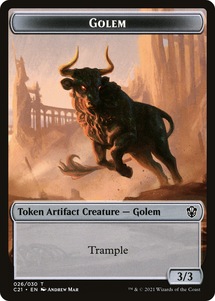 Golem  [Commander 2021 Tokens]