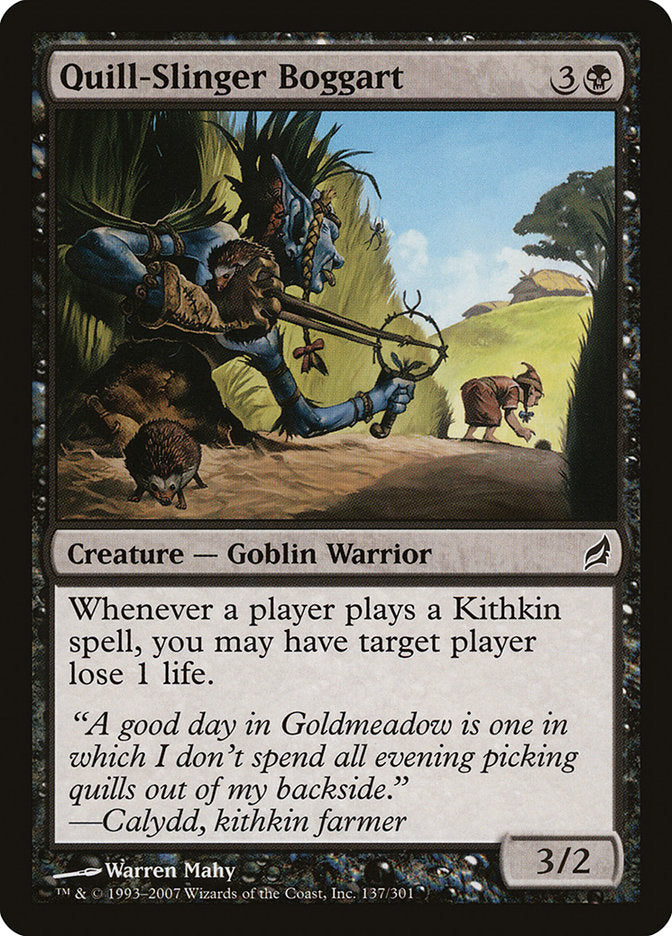 Quill-Slinger Boggart [Lorwyn] Foil