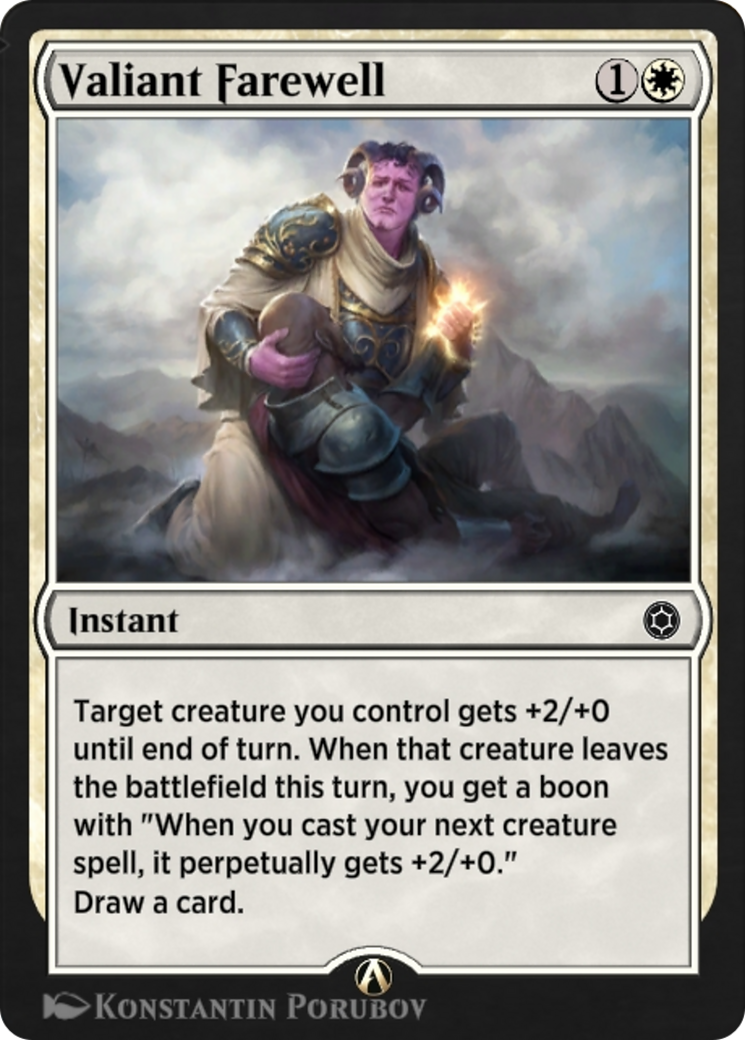 Valiant Farewell  [Alchemy Horizons: Baldur's Gate]