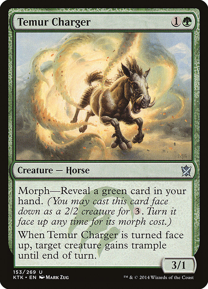 Temur Charger [Khans of Tarkir] Foil