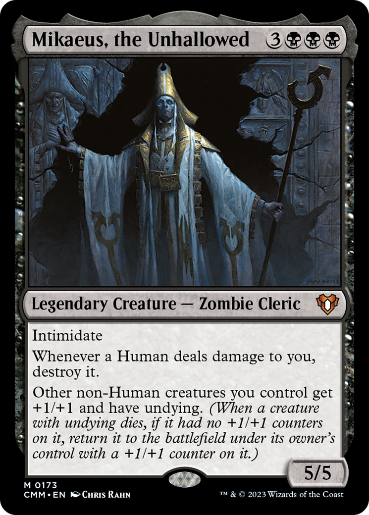 Mikaeus, the Unhallowed [Commander Masters] Foil