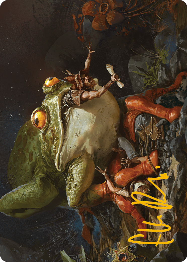 Rampant Frogantua // Rampant Frogantua  [Modern Horizons 3 Art Series] (Borderless) Foil