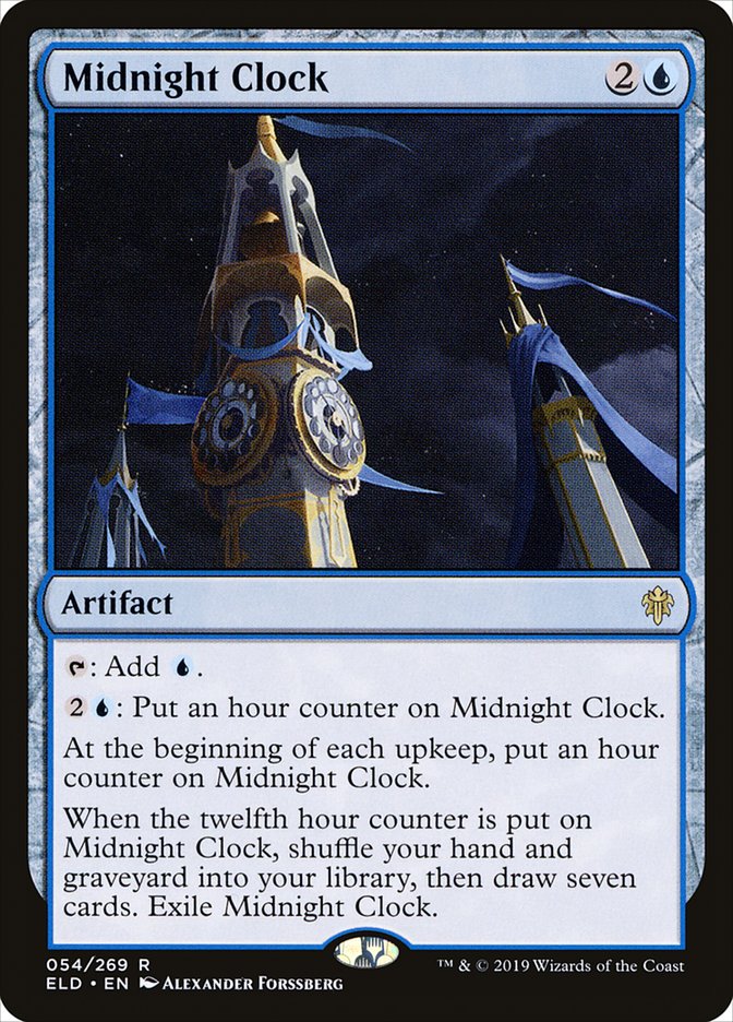 Midnight Clock [Throne of Eldraine] Foil