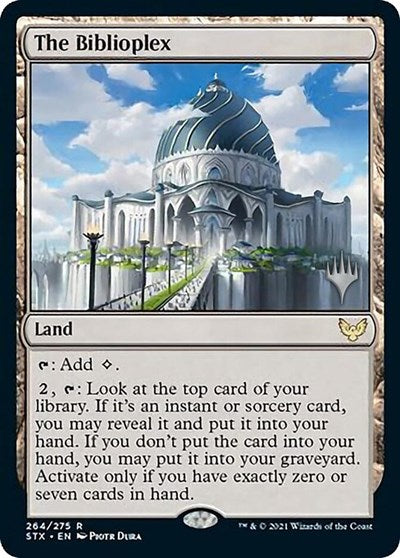 The Biblioplex (Promo Pack) [Strixhaven: School of Mages Promos] Foil