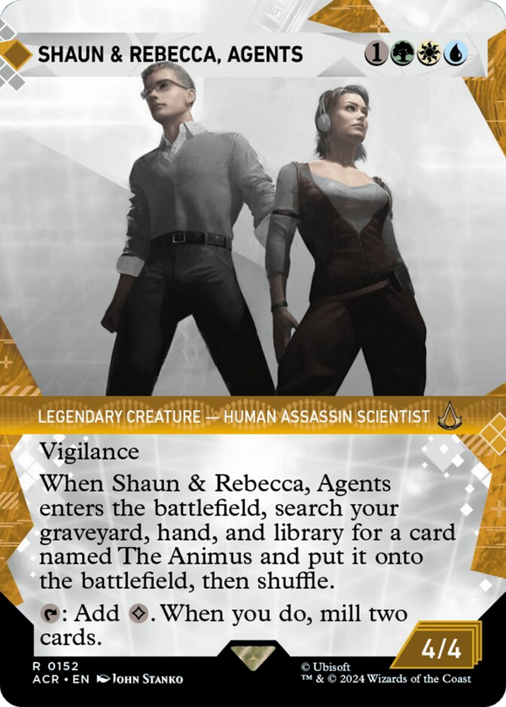Shaun & Rebecca, Agents (Showcase) [Assassin's Creed]