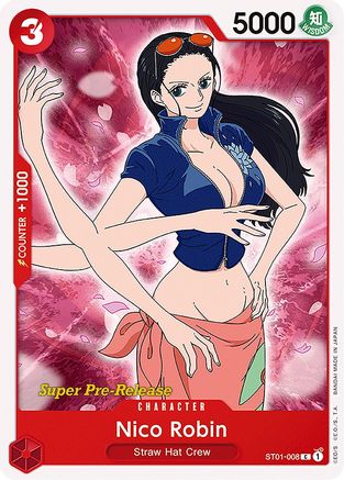 Nico Robin (ST01-008) - [Super Pre-Release Starter Deck 1: Straw Hat Crew]