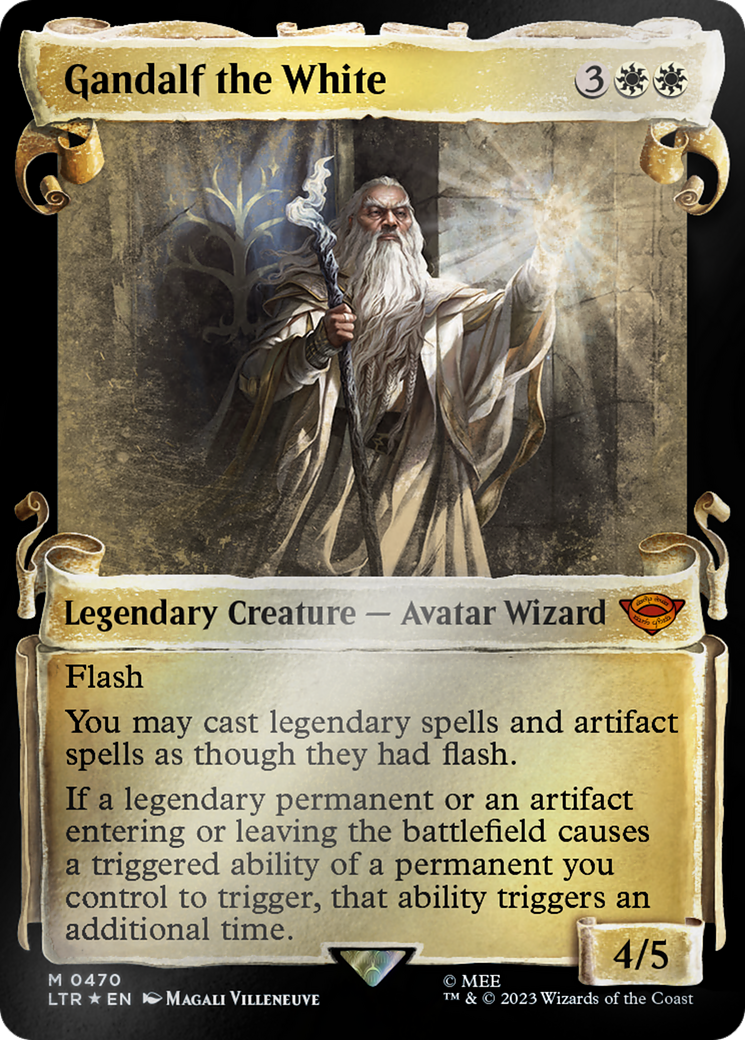 Gandalf the White [The Lord of the Rings: Tales of Middle-Earth Showcase Scrolls] Foil