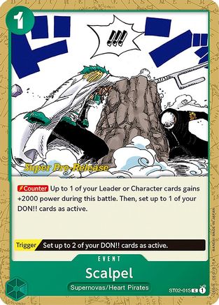 Scalpel (ST02-015) - [Super Pre-Release Starter Deck 2: Worst Generation]