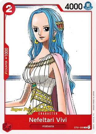 Nefeltari Vivi (ST01-009) - [Super Pre-Release Starter Deck 1: Straw Hat Crew]