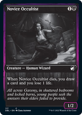 Novice Occultist [Innistrad: Double Feature] Foil