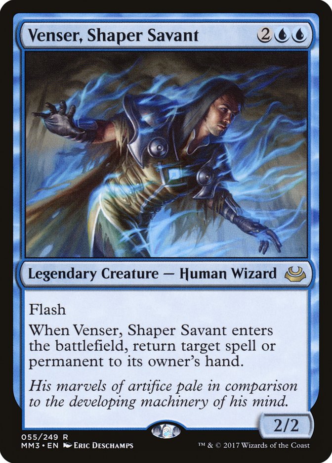 Venser, Shaper Savant [Modern Masters 2017] Foil