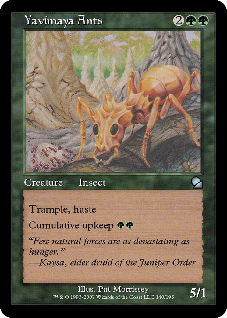 Yavimaya Ants  [Masters Edition]