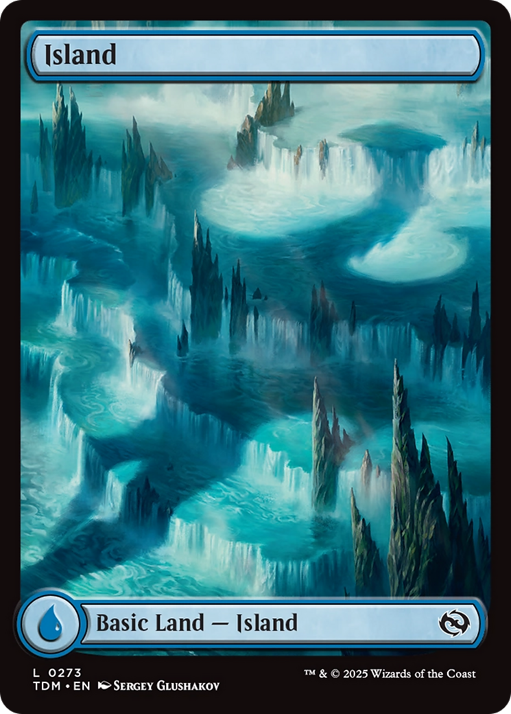 Island (0273) [Tarkir: Dragonstorm] Foil