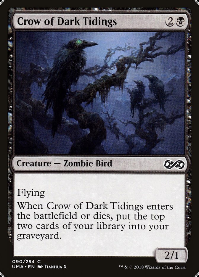 Crow of Dark Tidings [Ultimate Masters] Foil