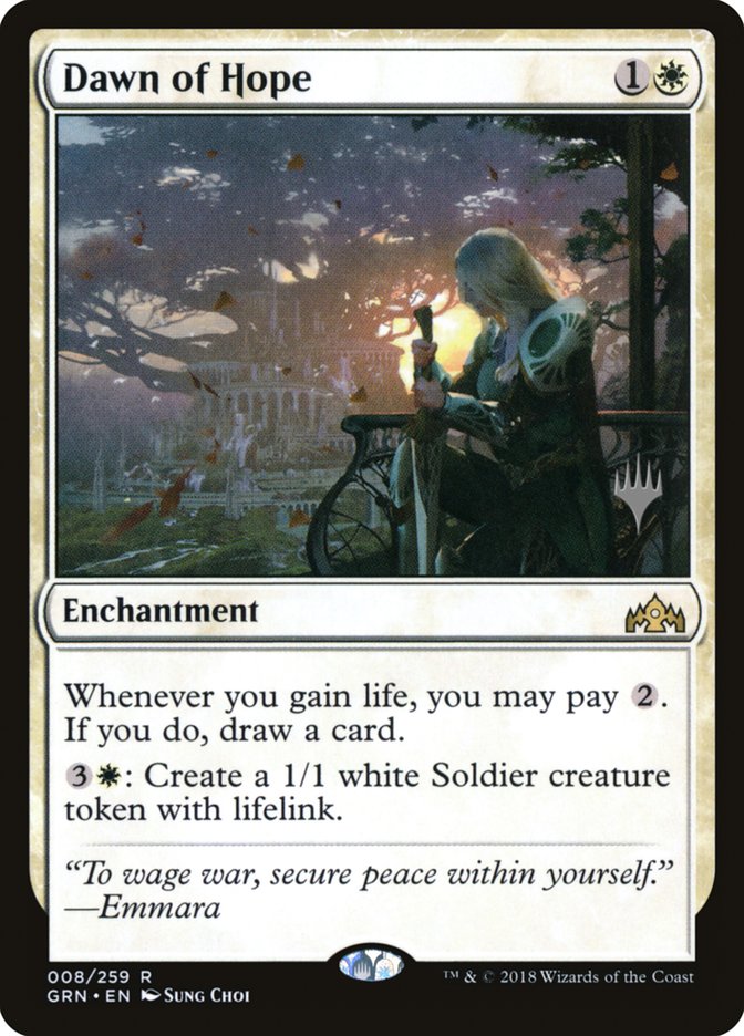Dawn of Hope (Promo Pack) [Guilds of Ravnica Promos] Foil