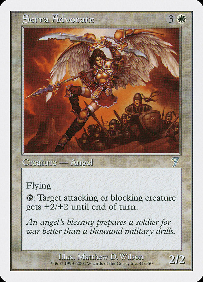 Serra Advocate [Seventh Edition] Foil