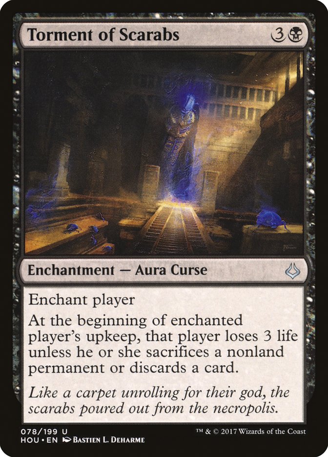 Torment of Scarabs [Hour of Devastation] Foil
