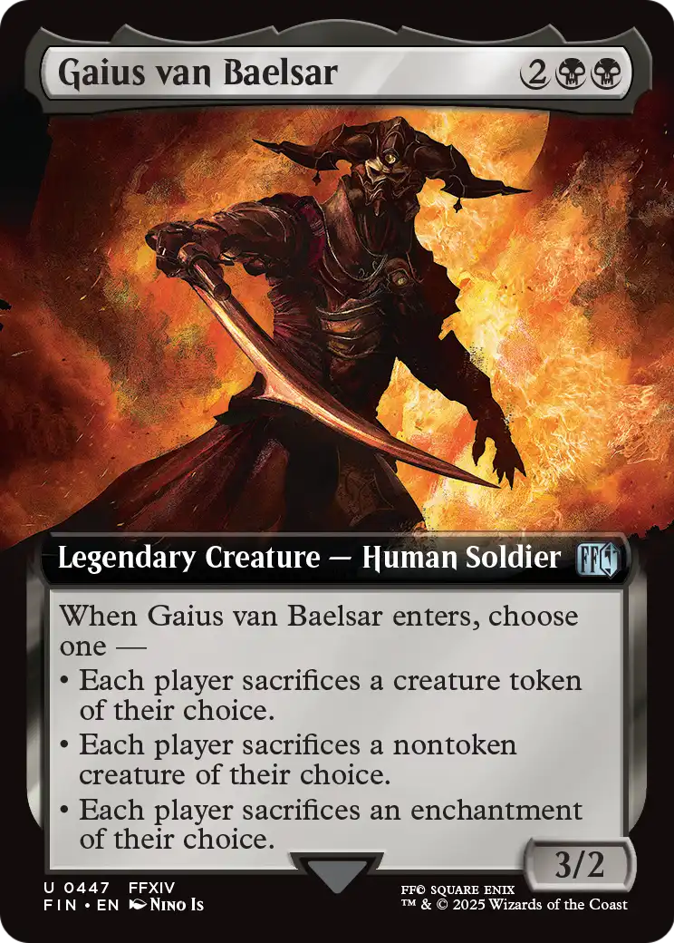 Gaius van Baelsar (Extended Art) [FINAL FANTASY] Foil