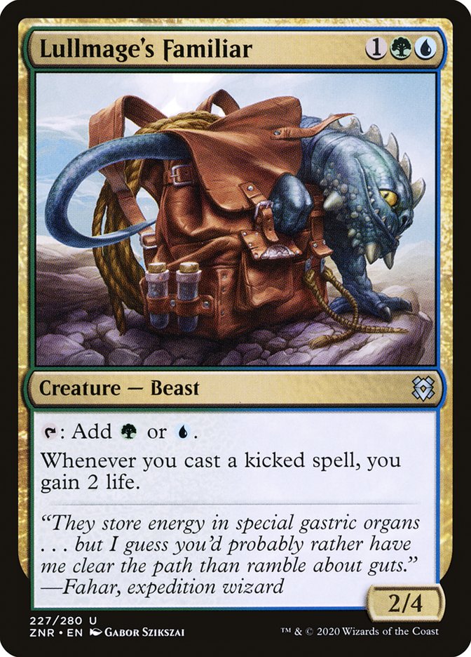 Lullmage's Familiar [Zendikar Rising] Foil