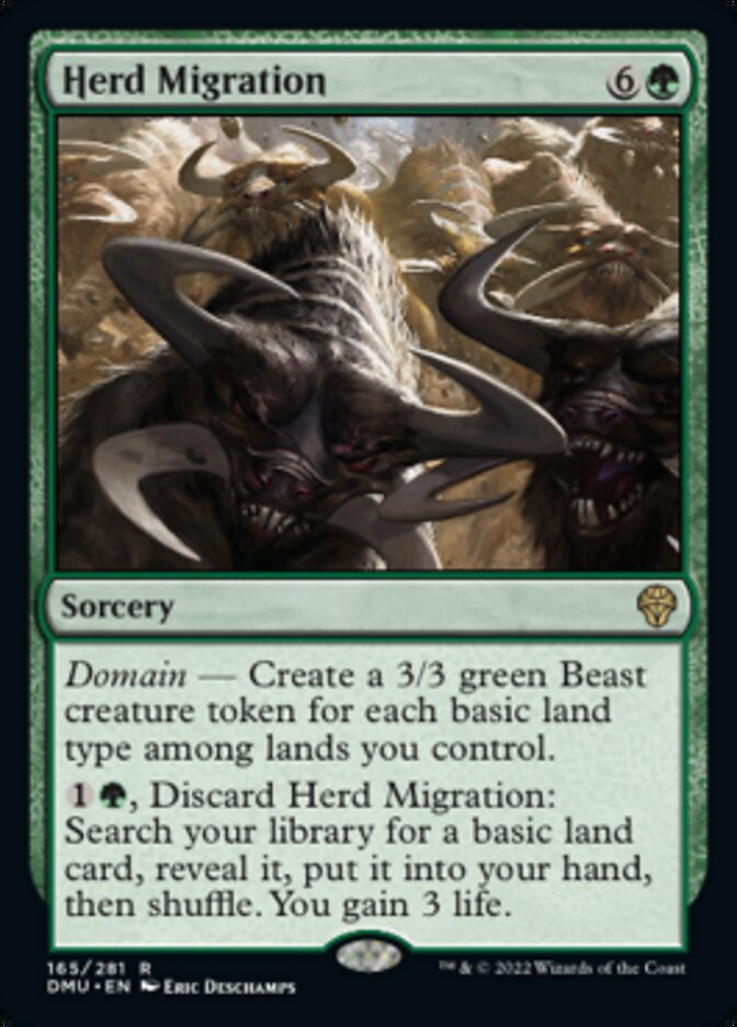 Herd Migration [Dominaria United] Foil