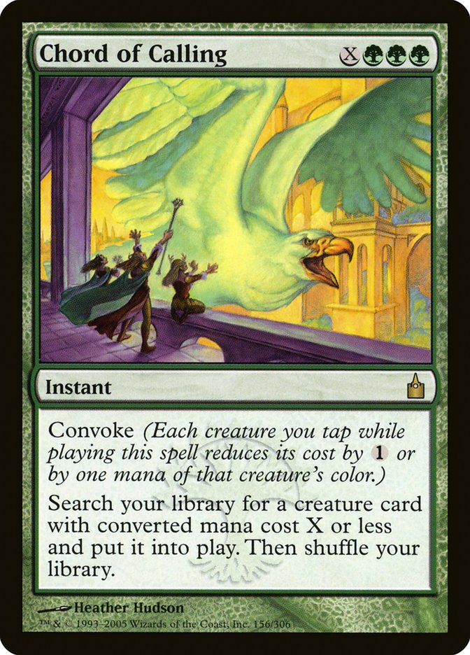 Chord of Calling [Ravnica: City of Guilds] Foil