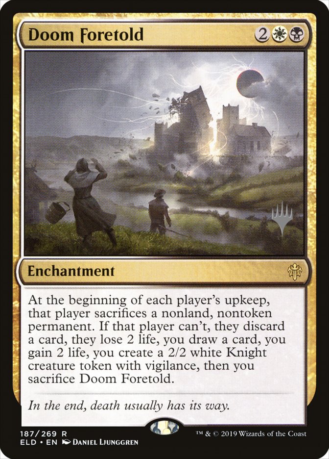 Doom Foretold (Promo Pack) [Throne of Eldraine Promos] Foil