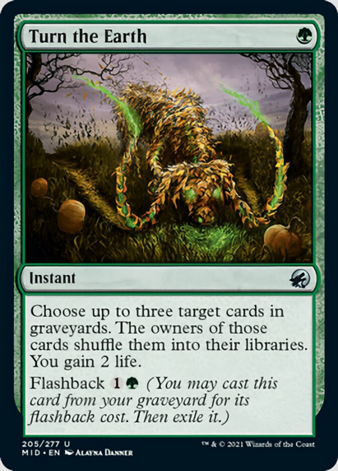 Turn the Earth [Innistrad: Midnight Hunt] Foil