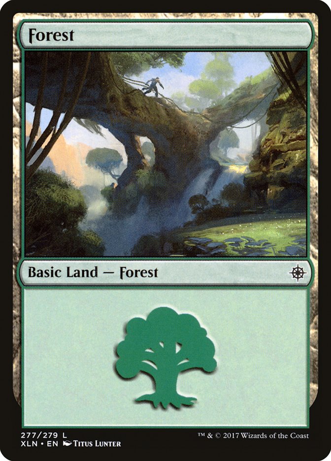 Forest (277) [Ixalan] Foil