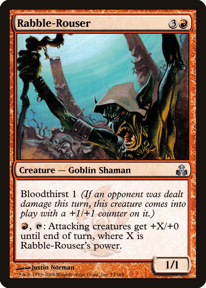 Rabble-Rouser [Guildpact] Foil
