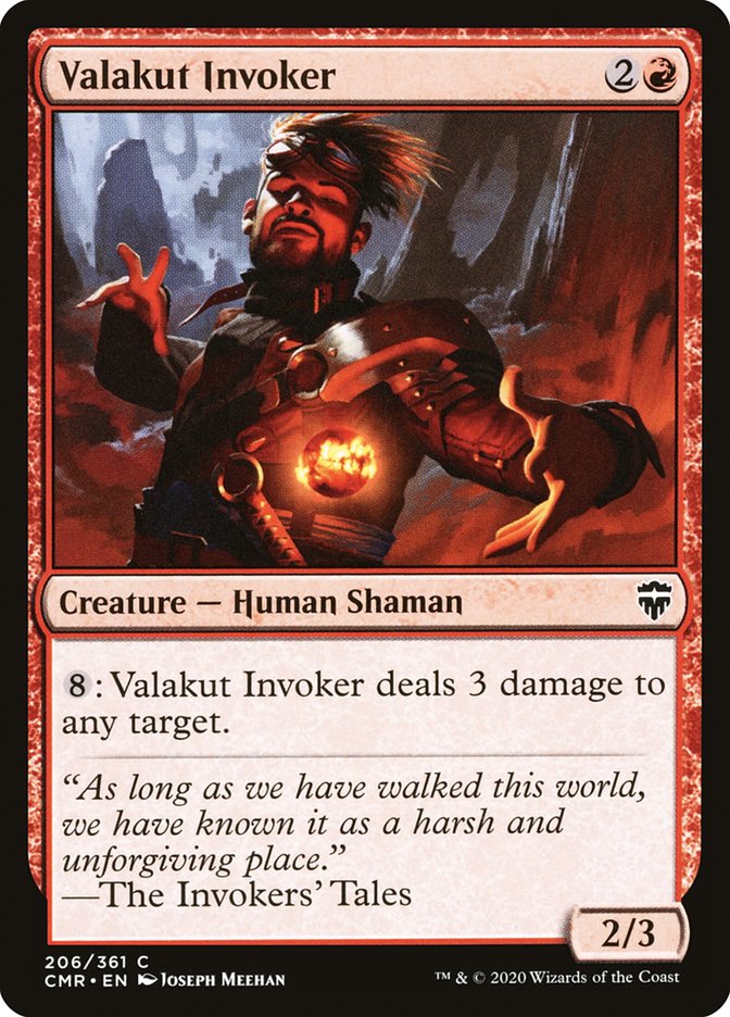Valakut Invoker [Commander Legends] Foil