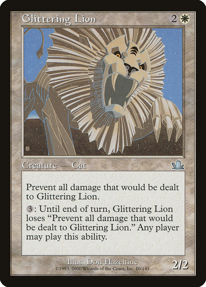 Glittering Lion [Prophecy] Foil