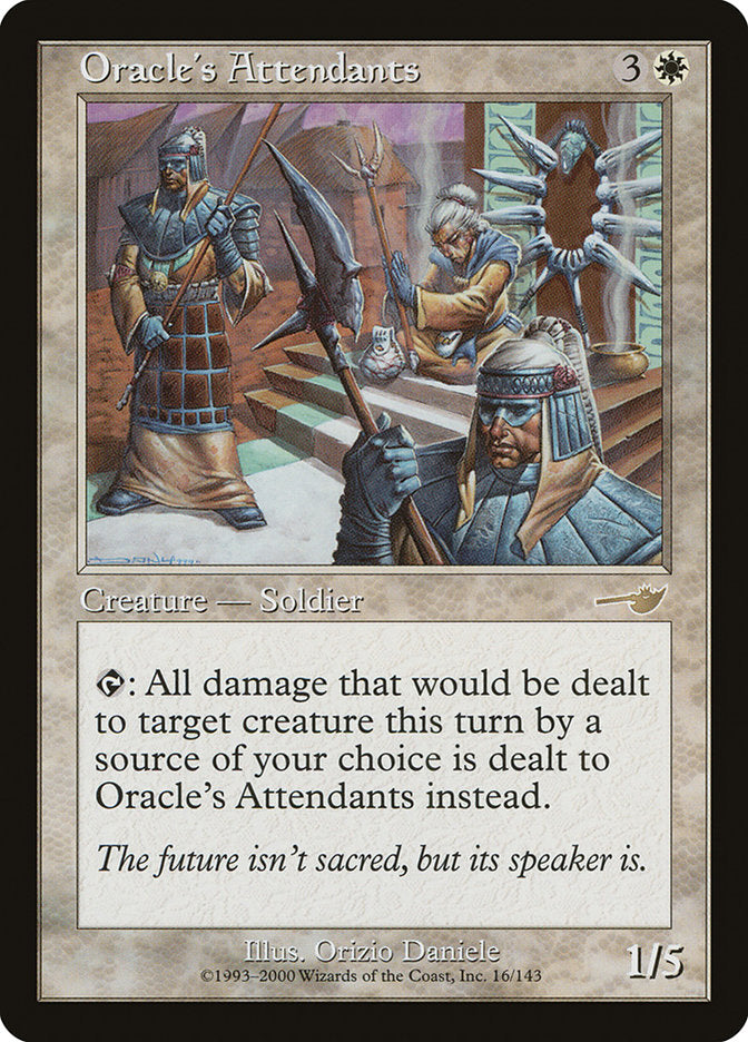 Oracle's Attendants [Nemesis] Foil