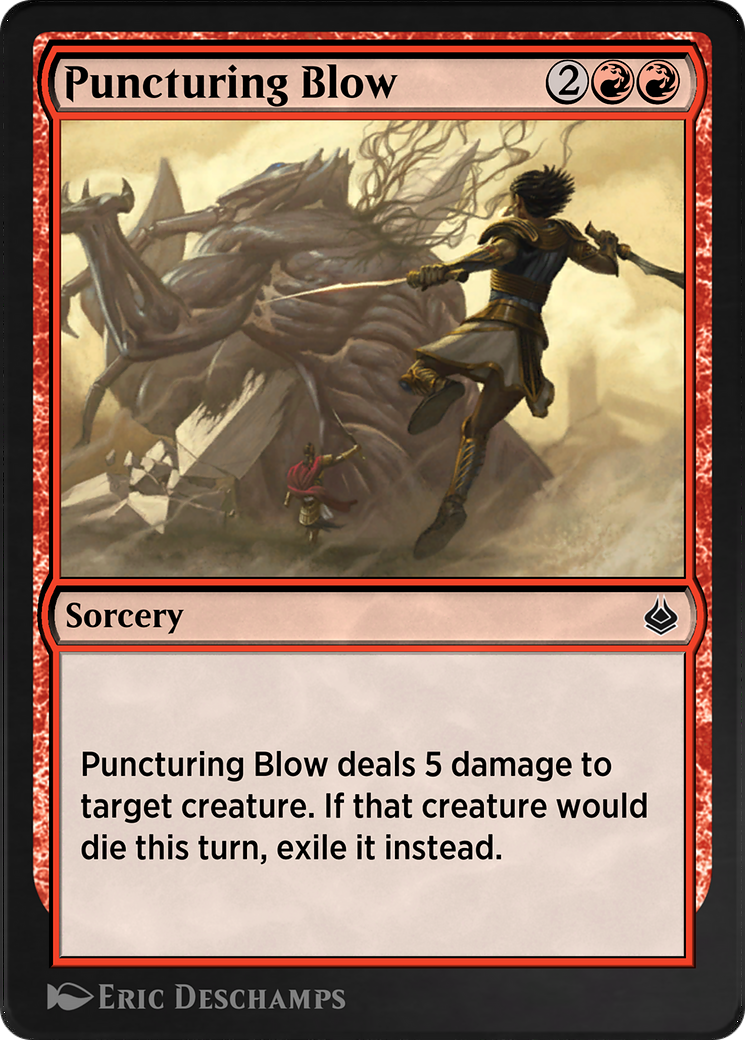 Puncturing Blow  [Amonkhet Remastered]