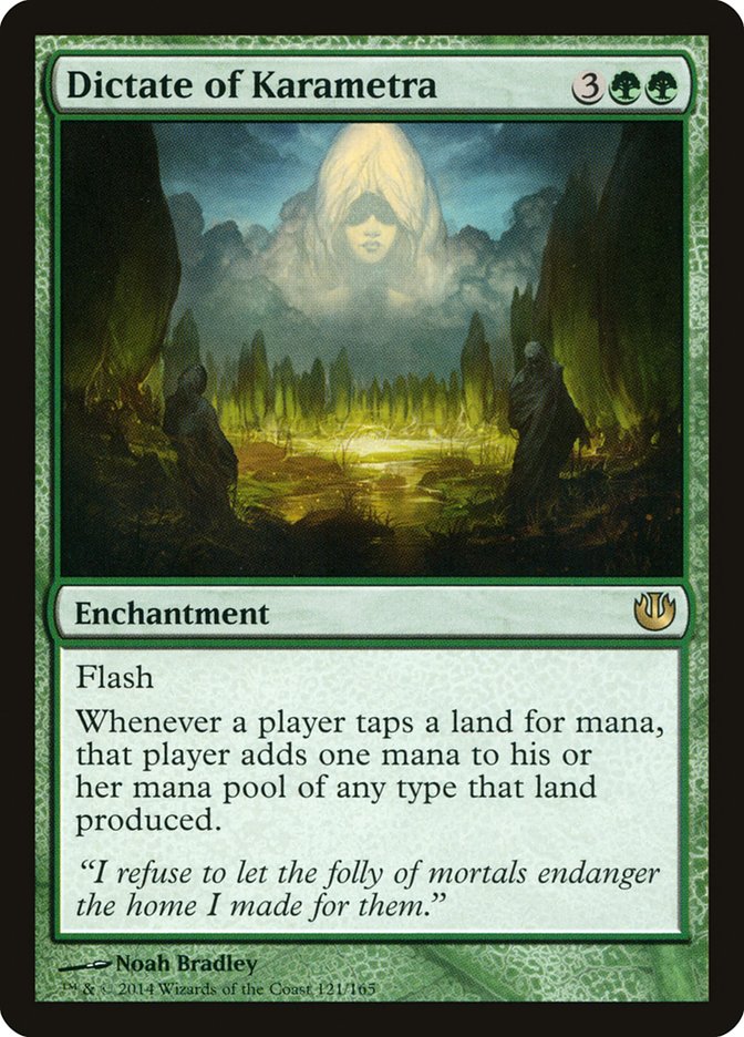 Dictate of Karametra [Journey into Nyx] Foil