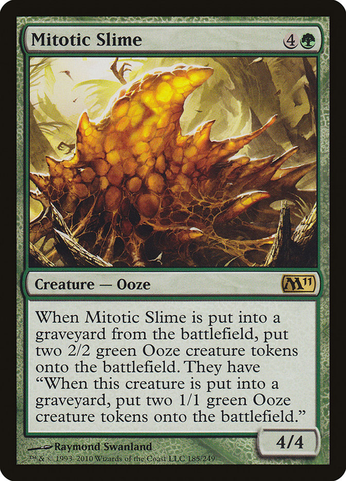 Mitotic Slime [Magic 2011] Foil