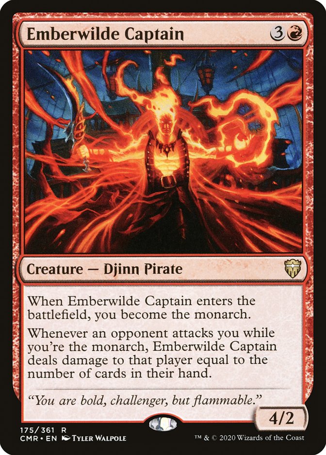 Emberwilde Captain [Commander Legends] Foil