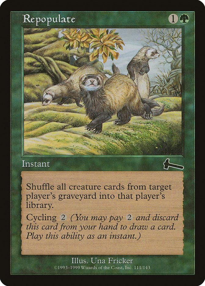 Repopulate [Urza's Legacy] Foil