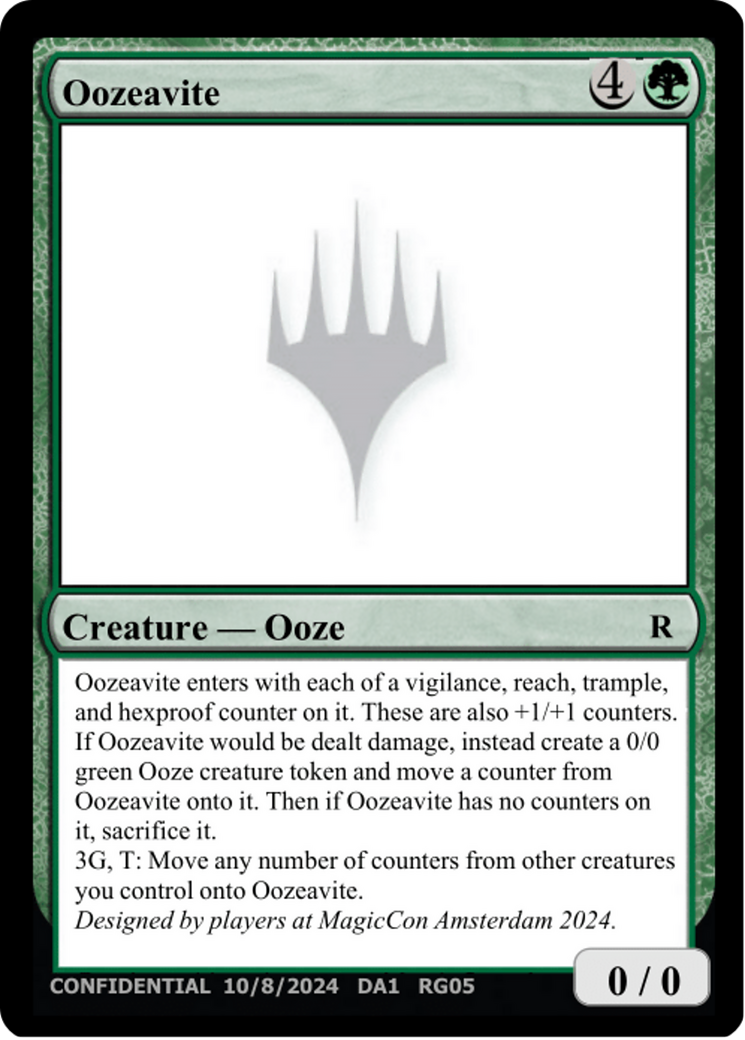 Oozeavite  [Unknown Event]
