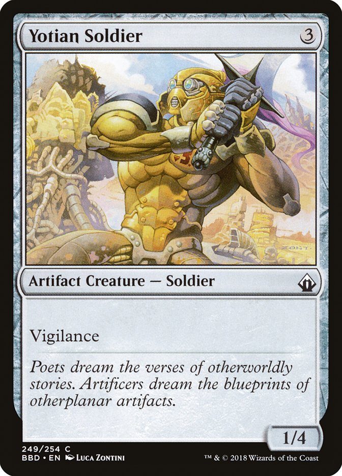 Yotian Soldier [Battlebond] Foil