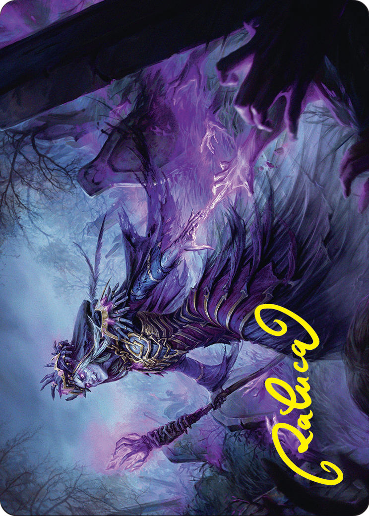 Zul Ashur, Lich Lord // Zul Ashur, Lich Lord  [Foundations Art Series] (Borderless)