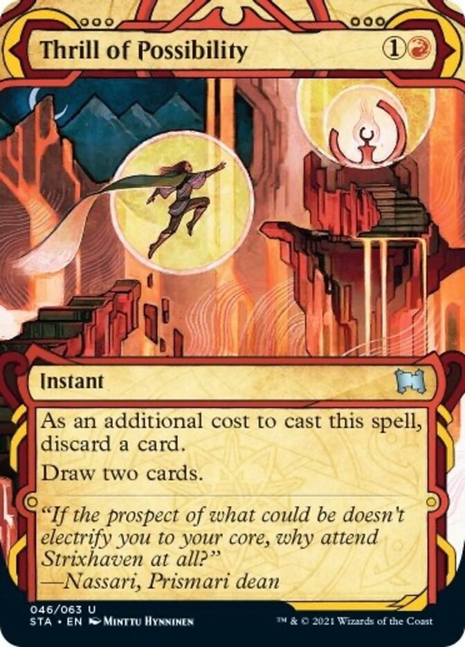 Thrill of Possibility [Strixhaven: School of Mages Mystical Archive] Foil