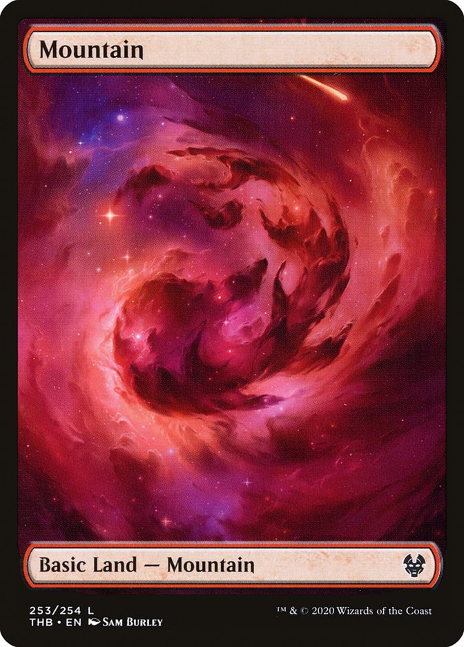 Mountain (253) [Theros Beyond Death] Foil