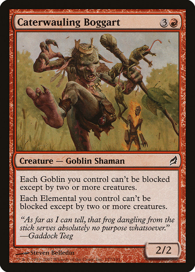 Caterwauling Boggart [Lorwyn] Foil