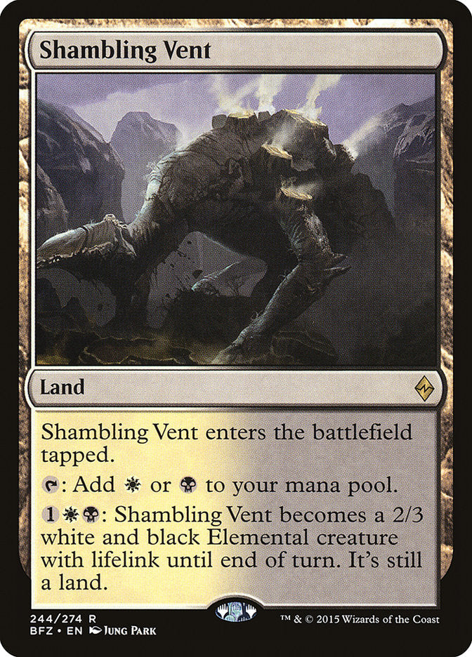 Shambling Vent [Battle for Zendikar] Foil