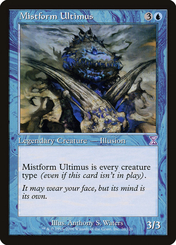 Mistform Ultimus [Time Spiral Timeshifted] Foil