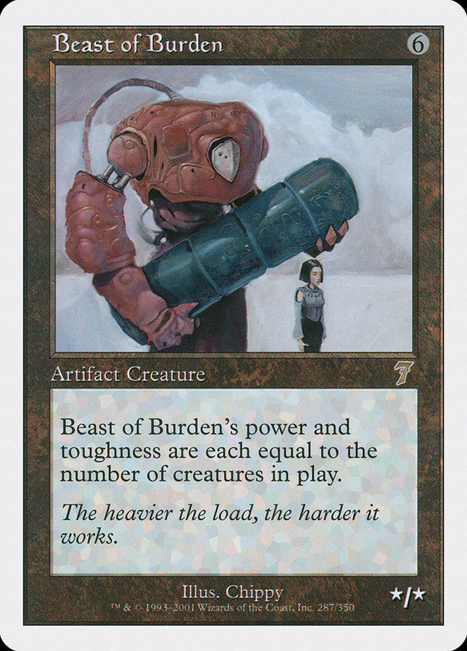 Beast of Burden [Seventh Edition] Foil