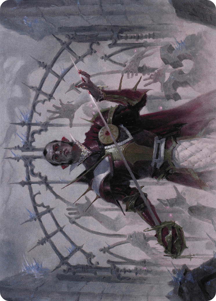 Cemetery Gatekeeper // Cemetery Gatekeeper  [Crimson Vow Art Series] (Borderless) Foil