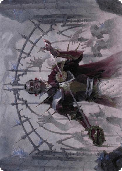 Cemetery Gatekeeper // Cemetery Gatekeeper  [Crimson Vow Art Series] (Borderless) Foil